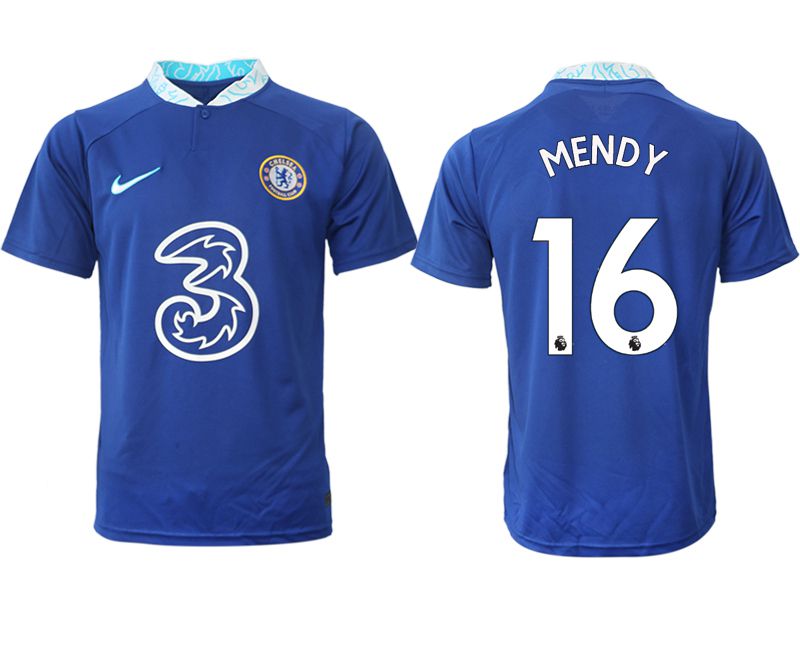 Men 2022-2023 Club Chelsea FC home aaa version blue 16 Soccer Jersey